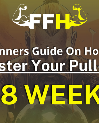 How to do Pull Ups for beginners! - 8 Weeks Beginner Calisthenics "First Pull-Up" E-Book, First Page