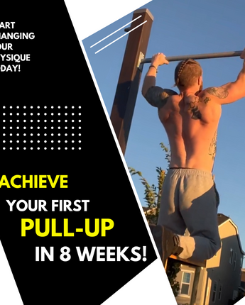 How to do Pull Ups for beginners! - 8 Weeks Beginner Calisthenics "First Pull-Up" E-Book, Front Packet