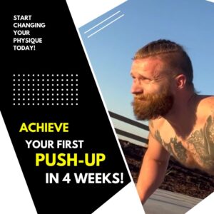 4 Weeks Beginner Calisthenics First Push-Up E-Book Program Fitfrhome-fitness-coaching-online-fitness-coach-1-on-1-coaching-pdf-training-plans-calisthenics-gym-workouts-united-states