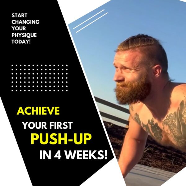 4 Weeks Beginner Calisthenics First Push-Up E-Book Program Fitfrhome-fitness-coaching-online-fitness-coach-1-on-1-coaching-pdf-training-plans-calisthenics-gym-workouts-united-states