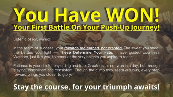 4 Weeks Beginner Calisthenics First Push-Up E-Book Win Fitfrhome-fitness-coaching-online-fitness-coach-1-on-1-coaching-pdf-training-plans-calisthenics-gym-workouts-united-states