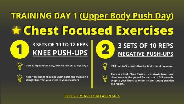 Full Body 4 Week Beginner Calisthenics Workout Program Training Plan Day 1.1 Fitfrhome-fitness-coaching-online-fitness-coach-1-on-1-coaching-pdf-training-plans-calisthenics-gym-workouts-united-states